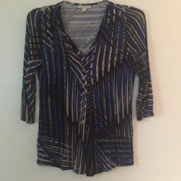 Dana Buchman stylish colorful design top - Picture 7 of 7